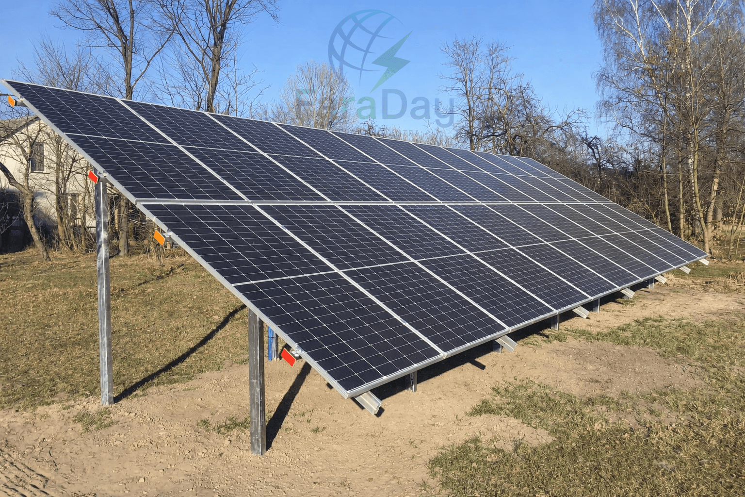 Nowoczesna instalacja naziemna